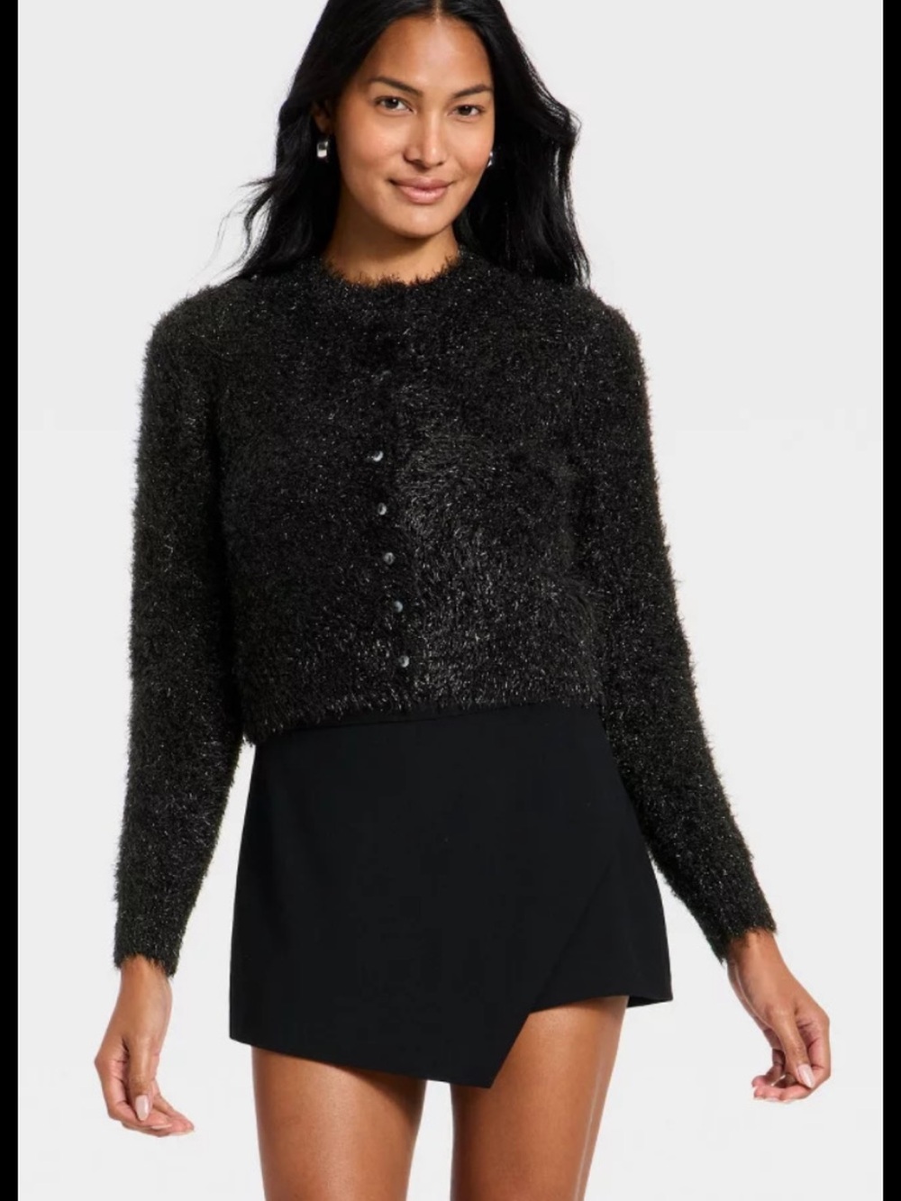 A new day party fuzzy sweater New without tags size small